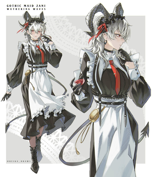 Maid Zani Acrylic Shikishi