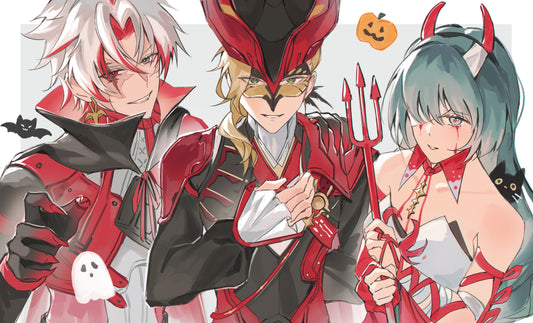 Fractsidus Halloween Acrylic Shikishi