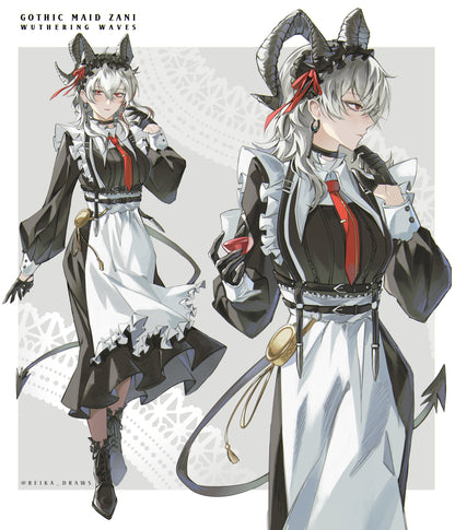 Maid Zani Acrylic Shikishi